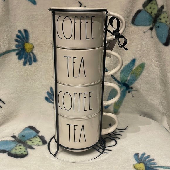 Rae Dunn Friends double sided mug stacker - Picture 2 of 7